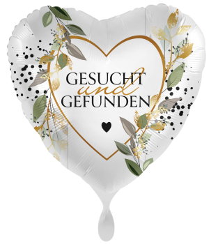 Folienballon - Gesucht und Gefunden! - ø 43cm